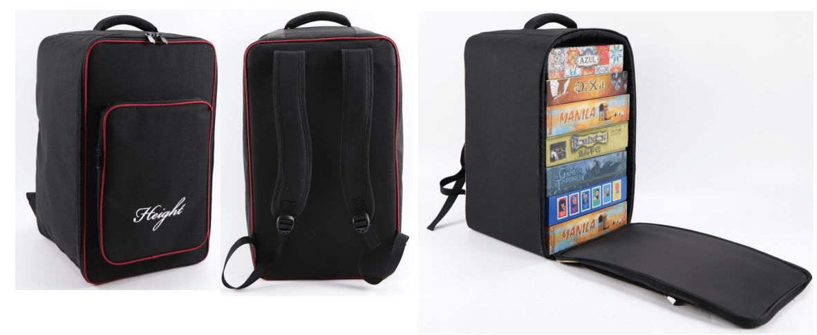 height board game bag