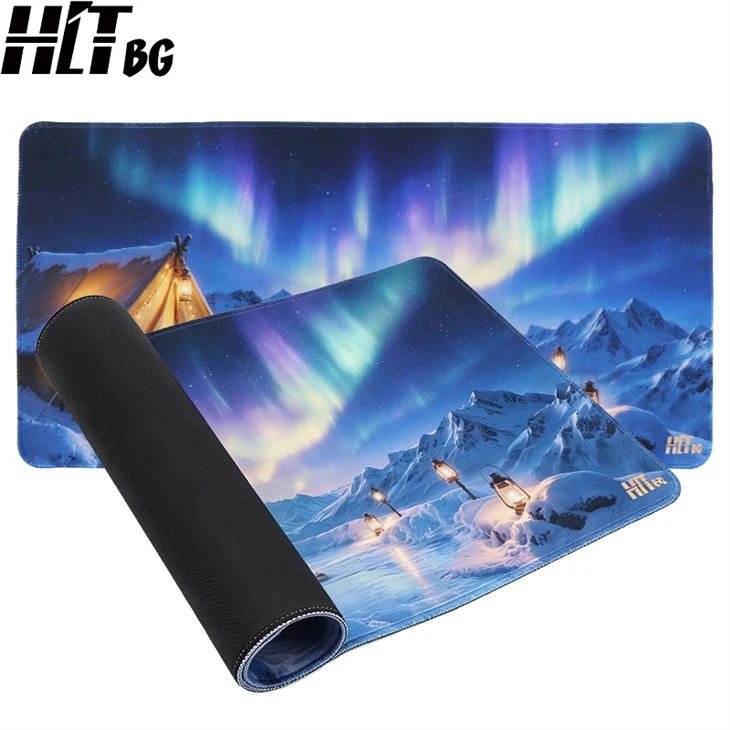 Özel Aurora Borealis Playmat - Masaüstü Masa Oyun Matı