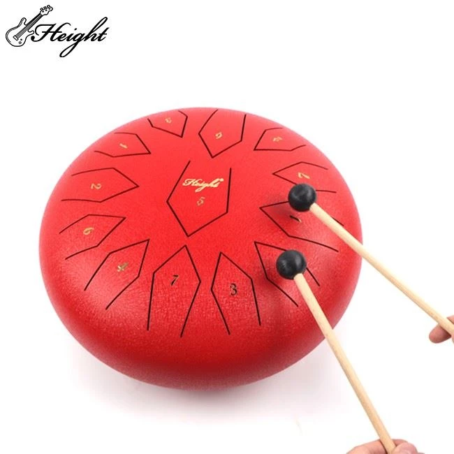 Hand Drum 12 Inches 13 Notes Steel Tongue Drum