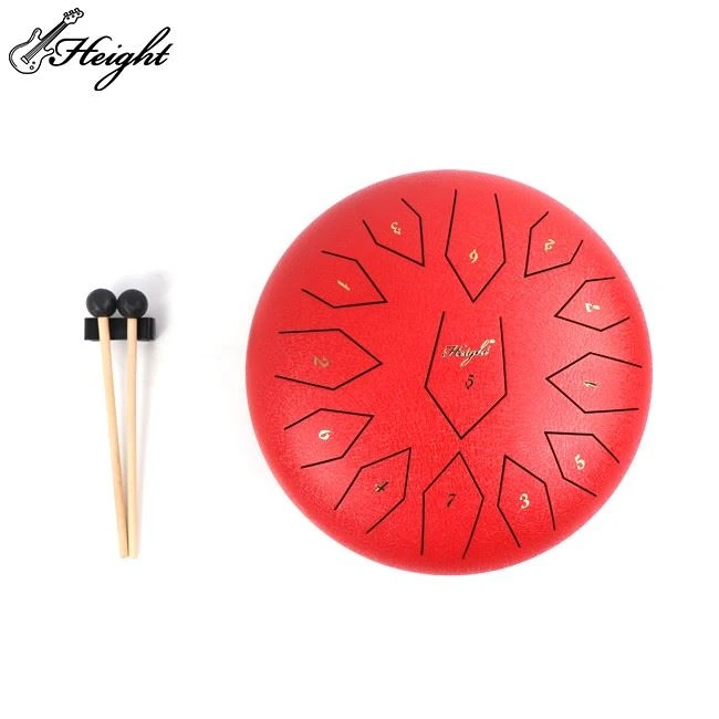 Hand Drum 12 Inches 13 Notes Steel Tongue Drum