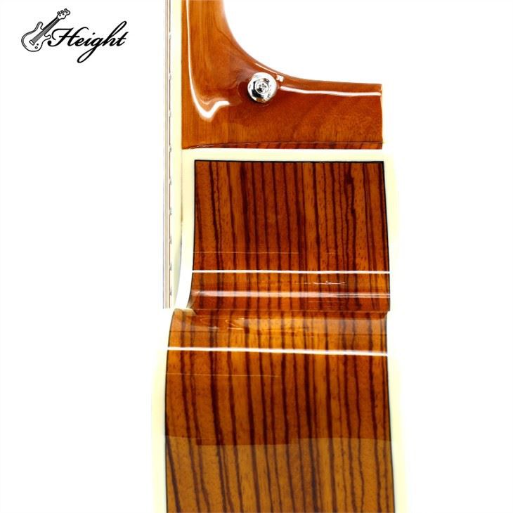 41''Waven Pattern Solid Spruce Wood Guitar