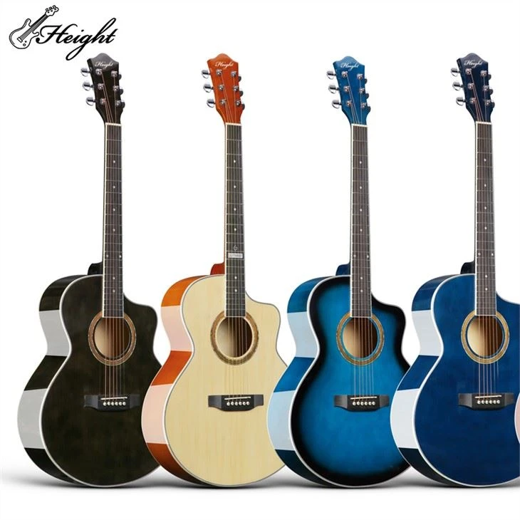 Happy Birthday Bass Wood Acoustic Guitar