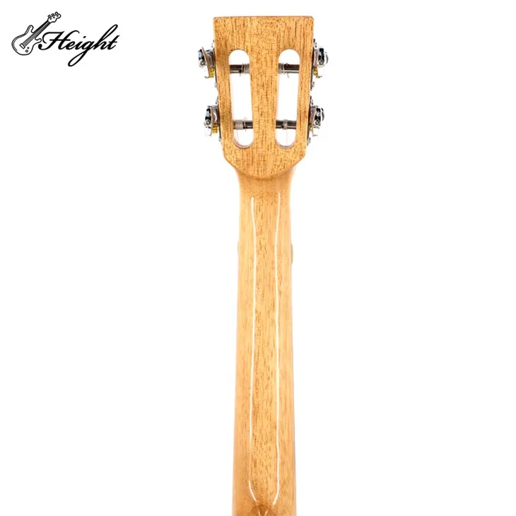 HCE26-WT 26'' Ukulele With Fret Hole Side Fret Hole