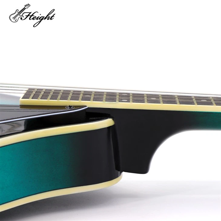 Mini Mandolin High Gloss Blue 6 Strings Mandolin