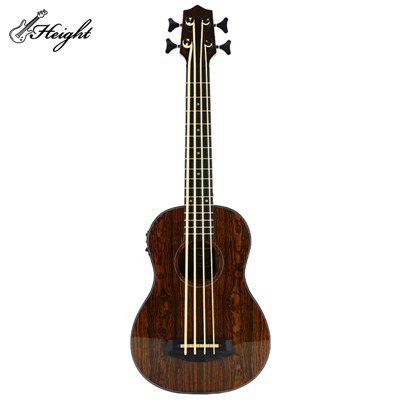 UBBF04 Ukulele Maun U Bas Siyah Akort Aleti