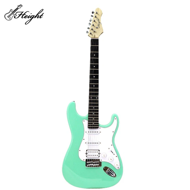 ST 6 String Electric Guitar Electric Guitar Body Solid Bass Wood